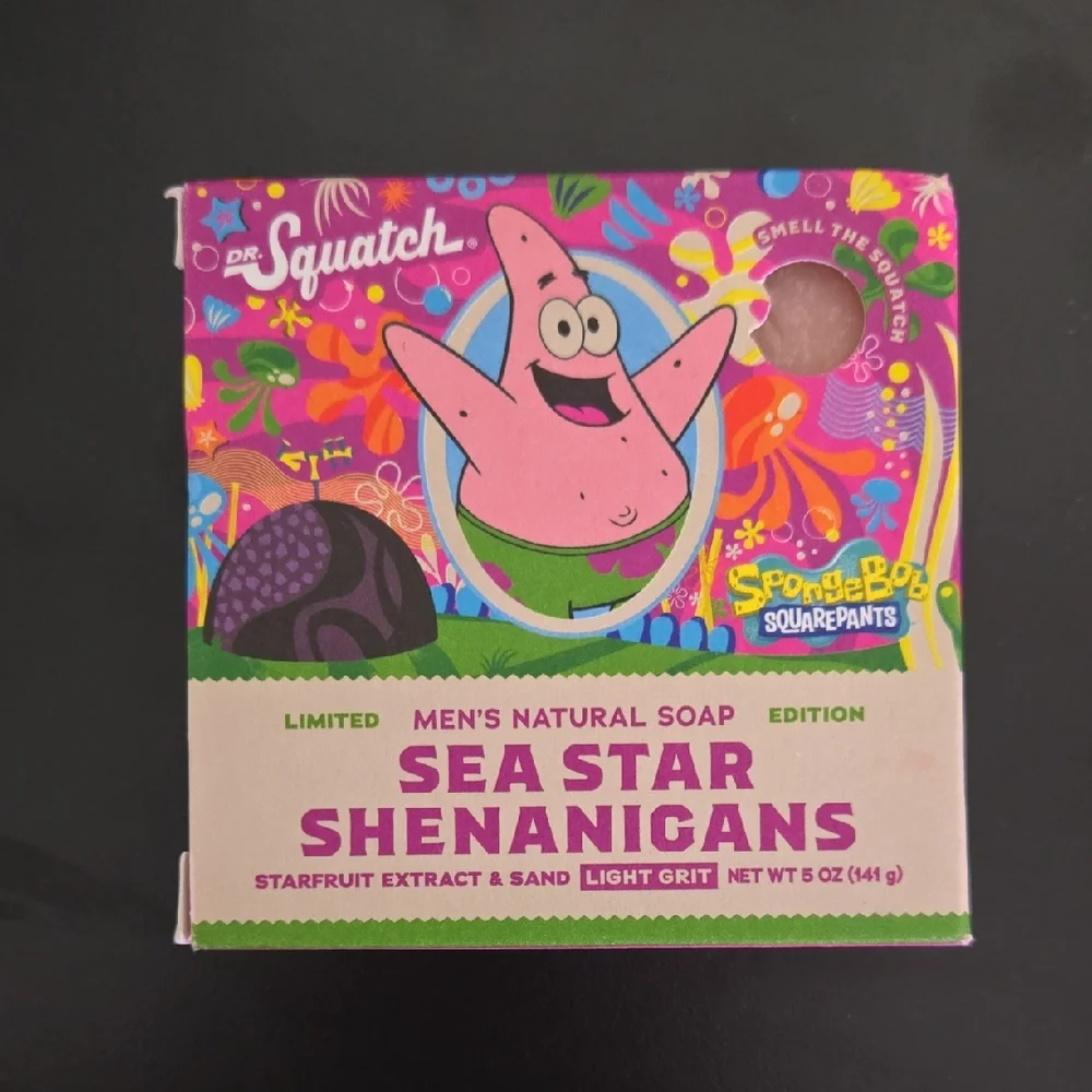 Dr. Squatch Sea Star Shenanigans Soap